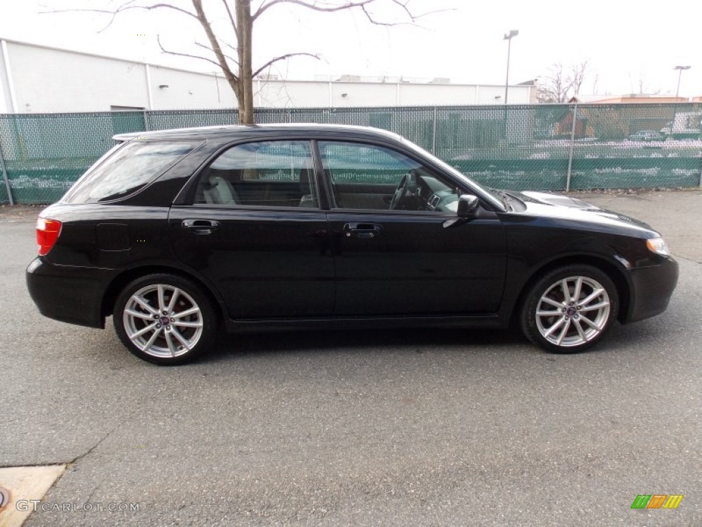 Midnight Black Metallic 2005 Saab 9-2X Aero Wagon Exterior Photo #76039734