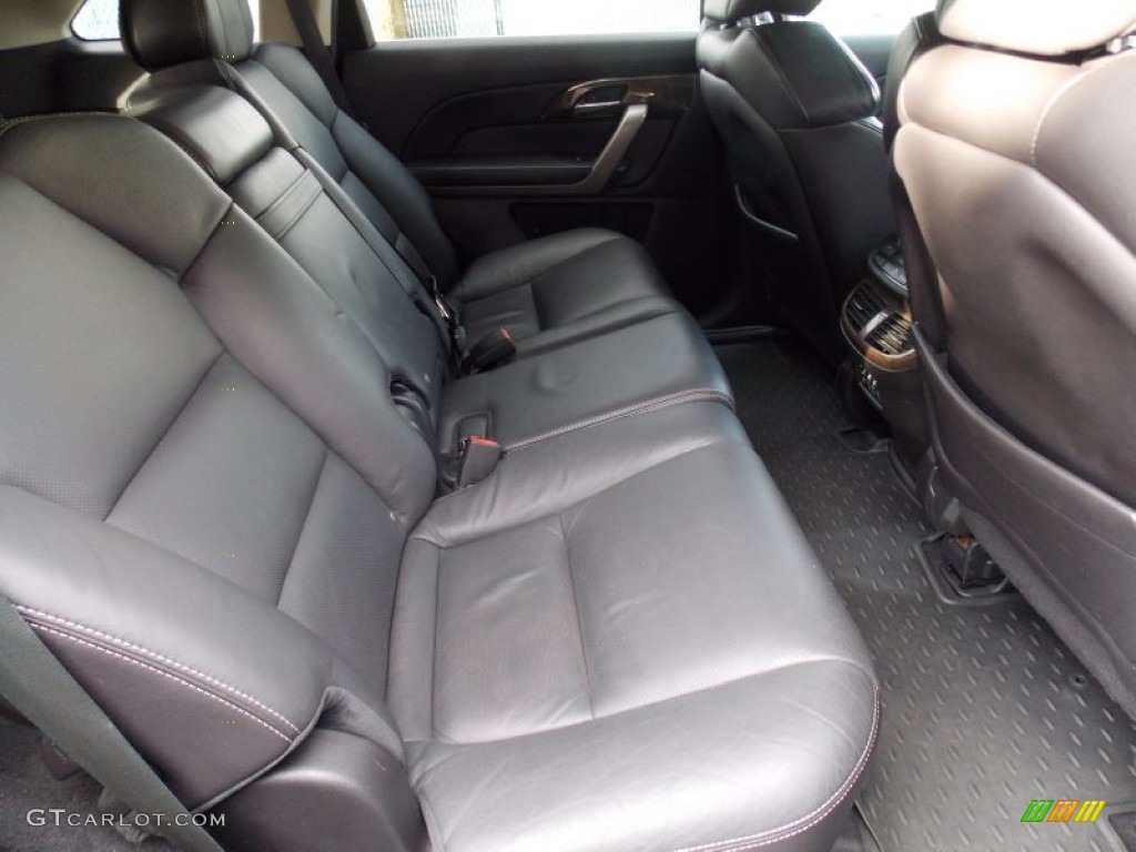 2010 Acura MDX Advance Rear Seat Photo #76040616