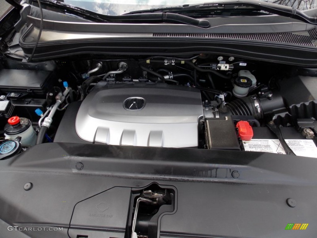 2010 Acura MDX Advance 3.7 Liter SOHC 24-Valve VTEC V6 Engine Photo #76040646