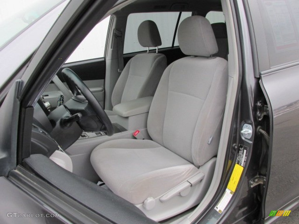 2008 Toyota Highlander 4WD Front Seat Photo #76040910