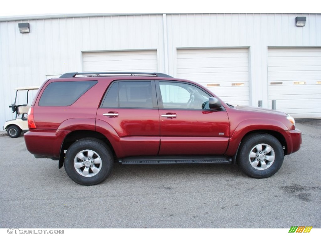 2007 4Runner SR5 - Salsa Red Pearl / Taupe photo #5