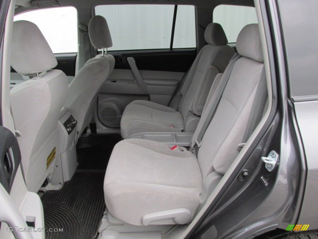 2008 Toyota Highlander 4WD Rear Seat Photo #76040952