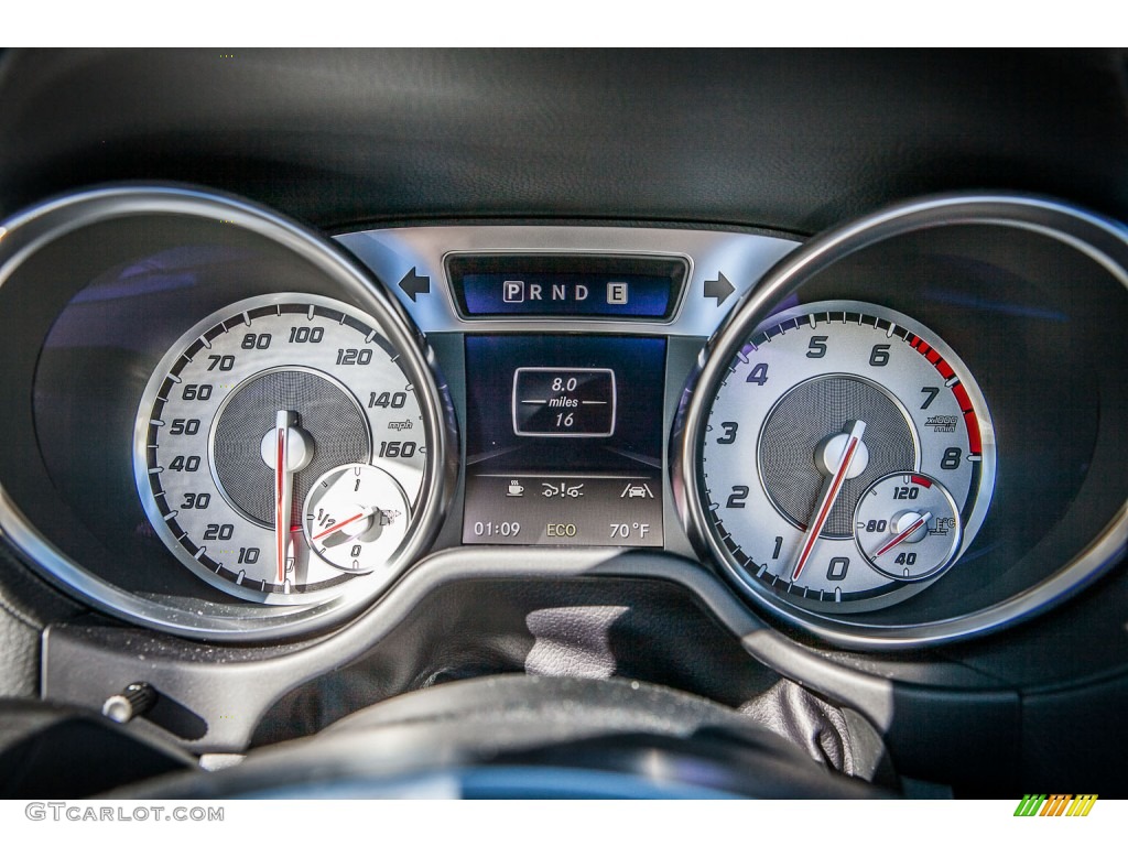2013 Mercedes-Benz SL 550 Roadster Gauges Photo #76041698