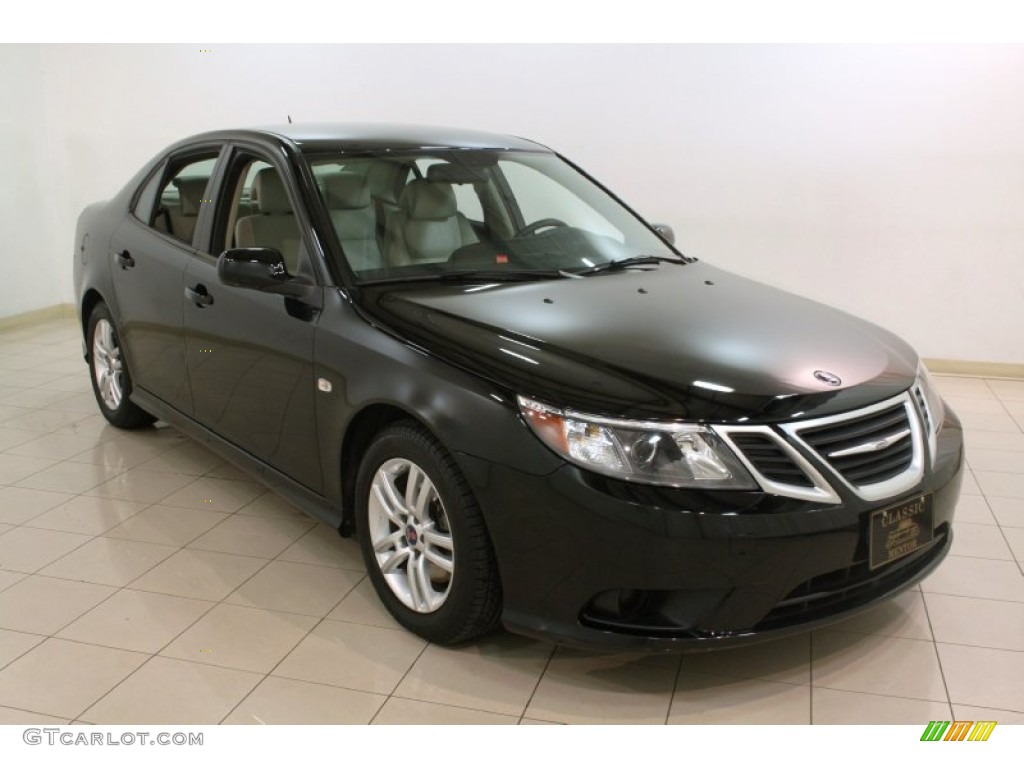 Black 2011 Saab 9-3 2.0T Sport Sedan Exterior Photo #76041744