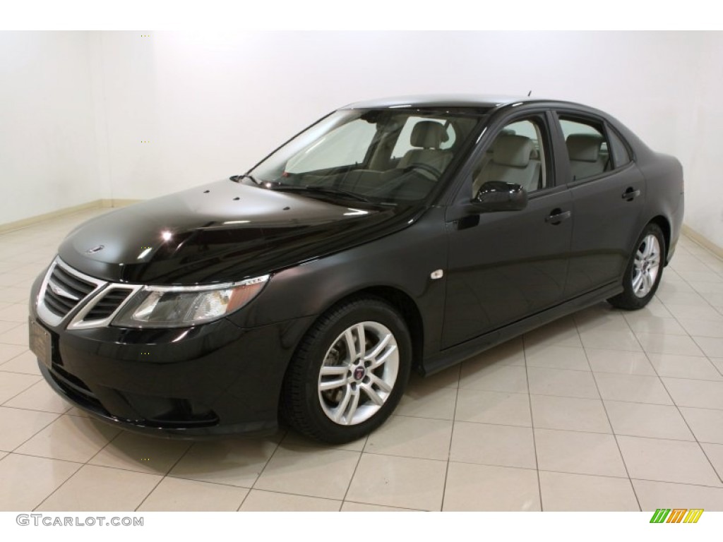 Black 2011 Saab 9-3 2.0T Sport Sedan Exterior Photo #76041768