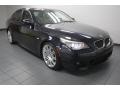 Carbon Black Metallic 2008 BMW 5 Series 550i Sedan