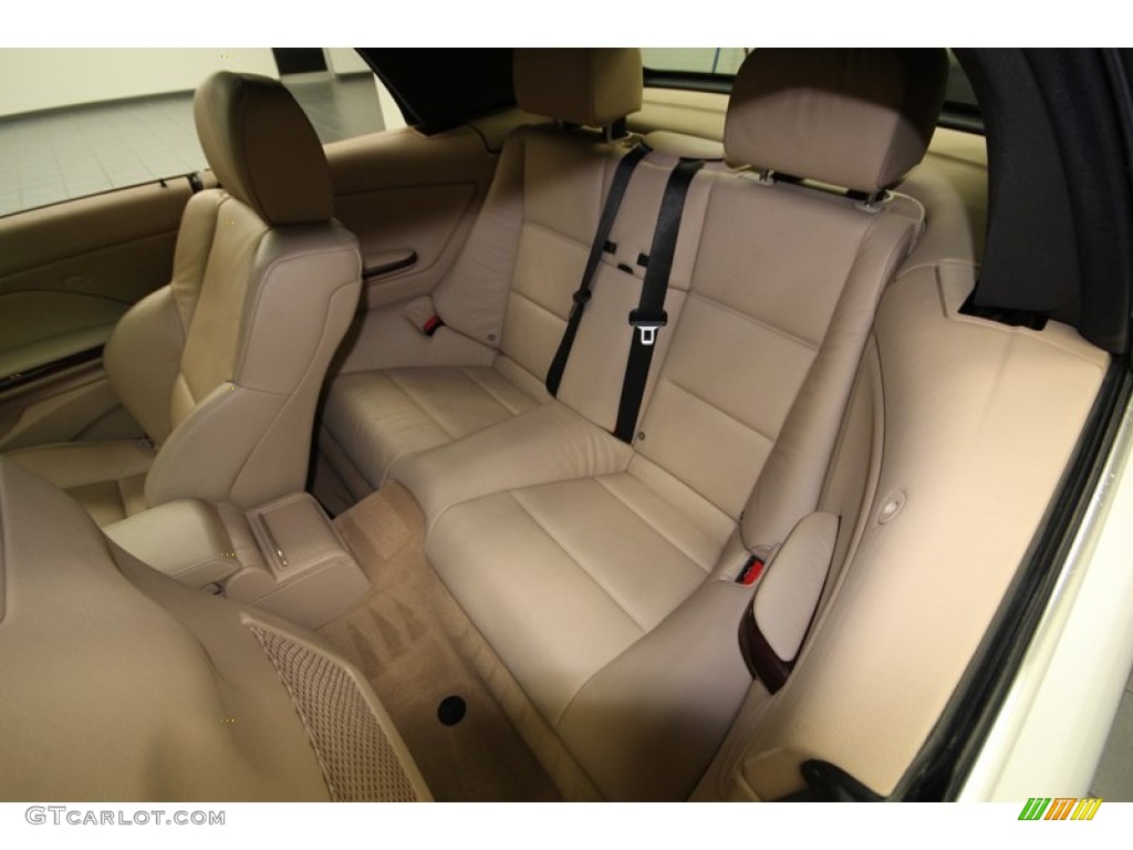 2005 BMW 3 Series 330i Convertible Rear Seat Photo #76043555