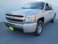 2009 Silver Birch Metallic Chevrolet Silverado 1500 LS Crew Cab  photo #6