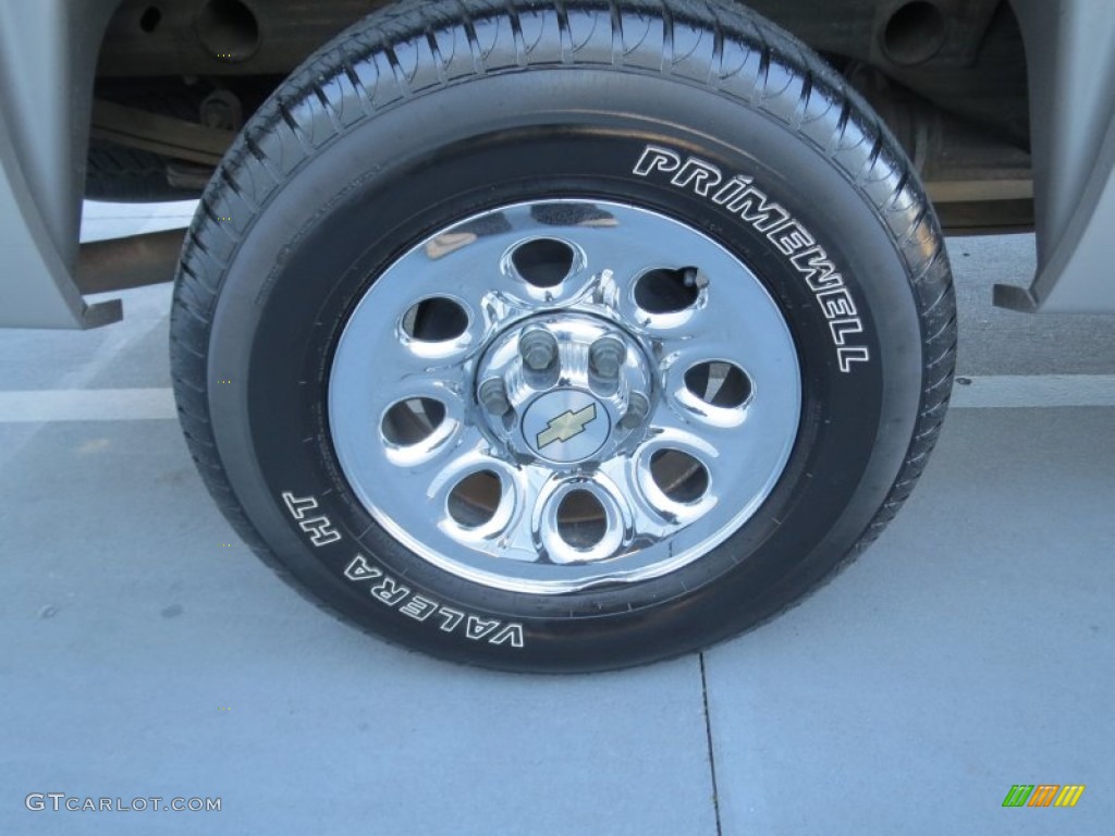 2009 Silverado 1500 LS Crew Cab - Silver Birch Metallic / Dark Titanium photo #15