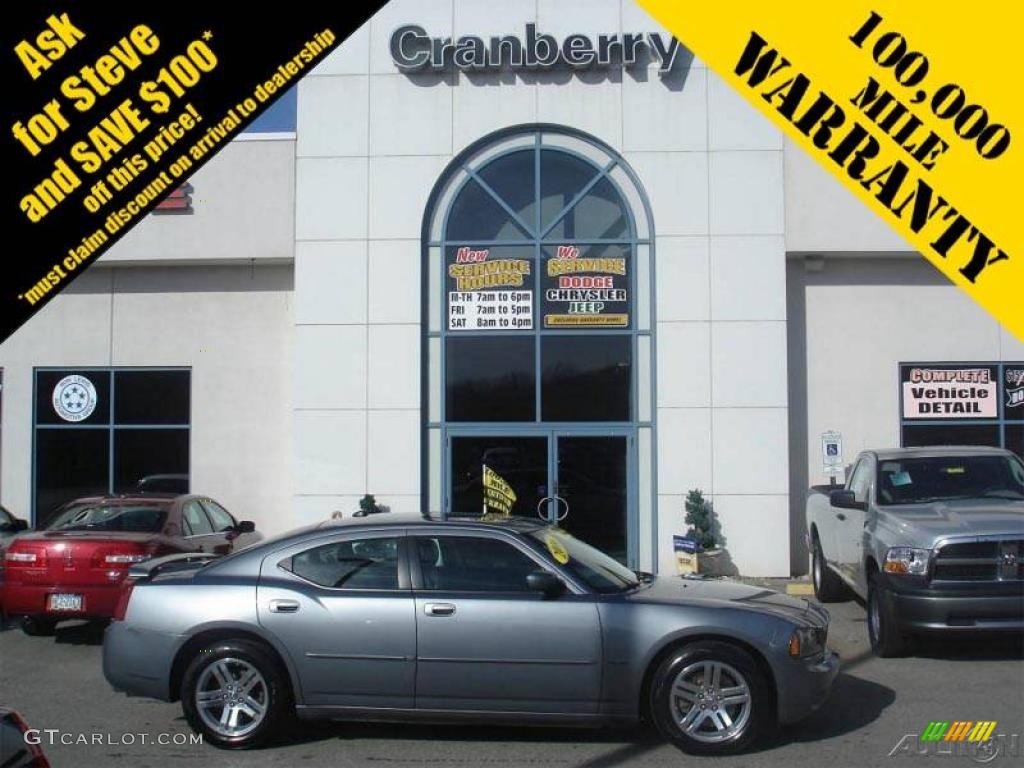 2006 Charger R/T - Silver Steel Metallic / Dark Slate Gray/Light Slate Gray photo #1