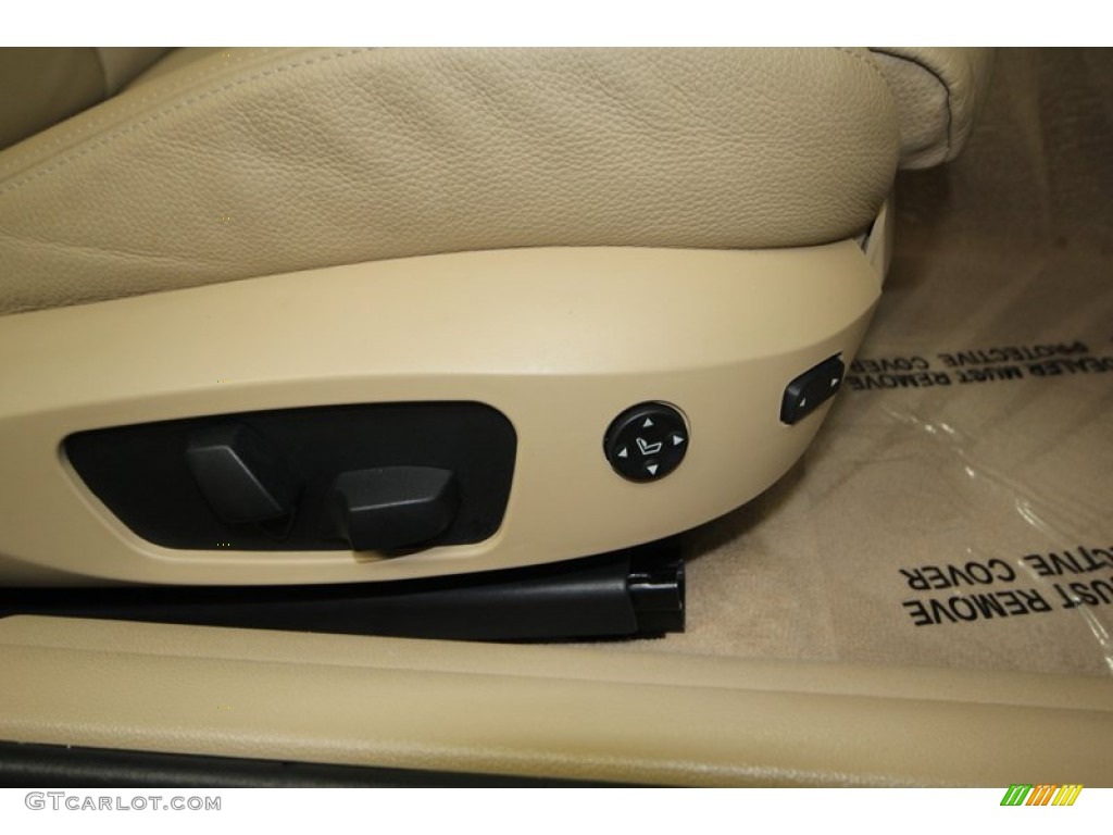 2009 3 Series 335i Sedan - Alpine White / Beige photo #36