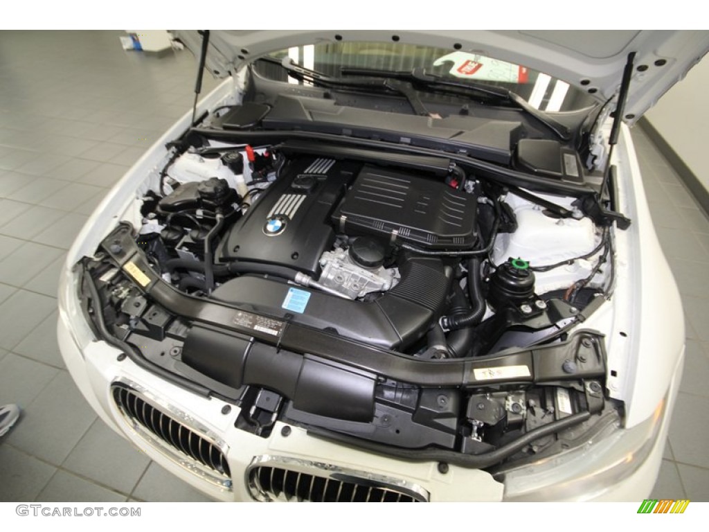 2009 3 Series 335i Sedan - Alpine White / Beige photo #40