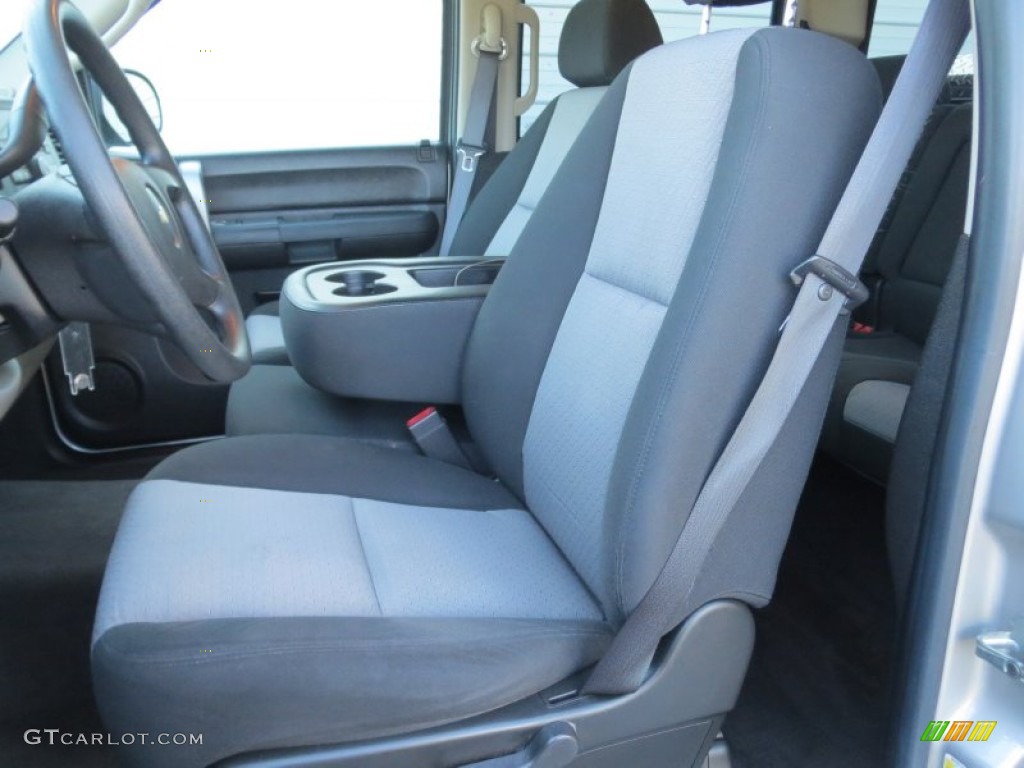 2009 Silverado 1500 LS Crew Cab - Silver Birch Metallic / Dark Titanium photo #40