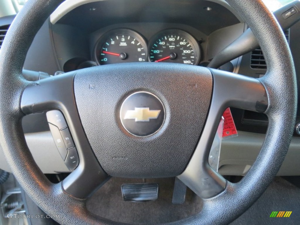 2009 Silverado 1500 LS Crew Cab - Silver Birch Metallic / Dark Titanium photo #46