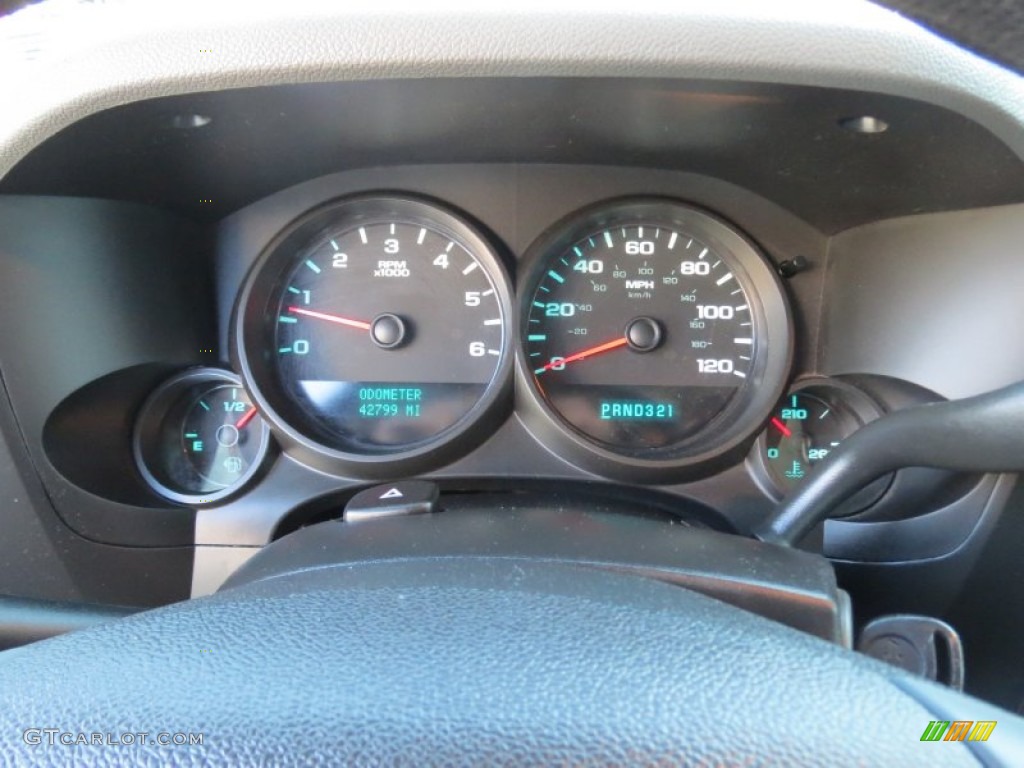 2009 Silverado 1500 LS Crew Cab - Silver Birch Metallic / Dark Titanium photo #47