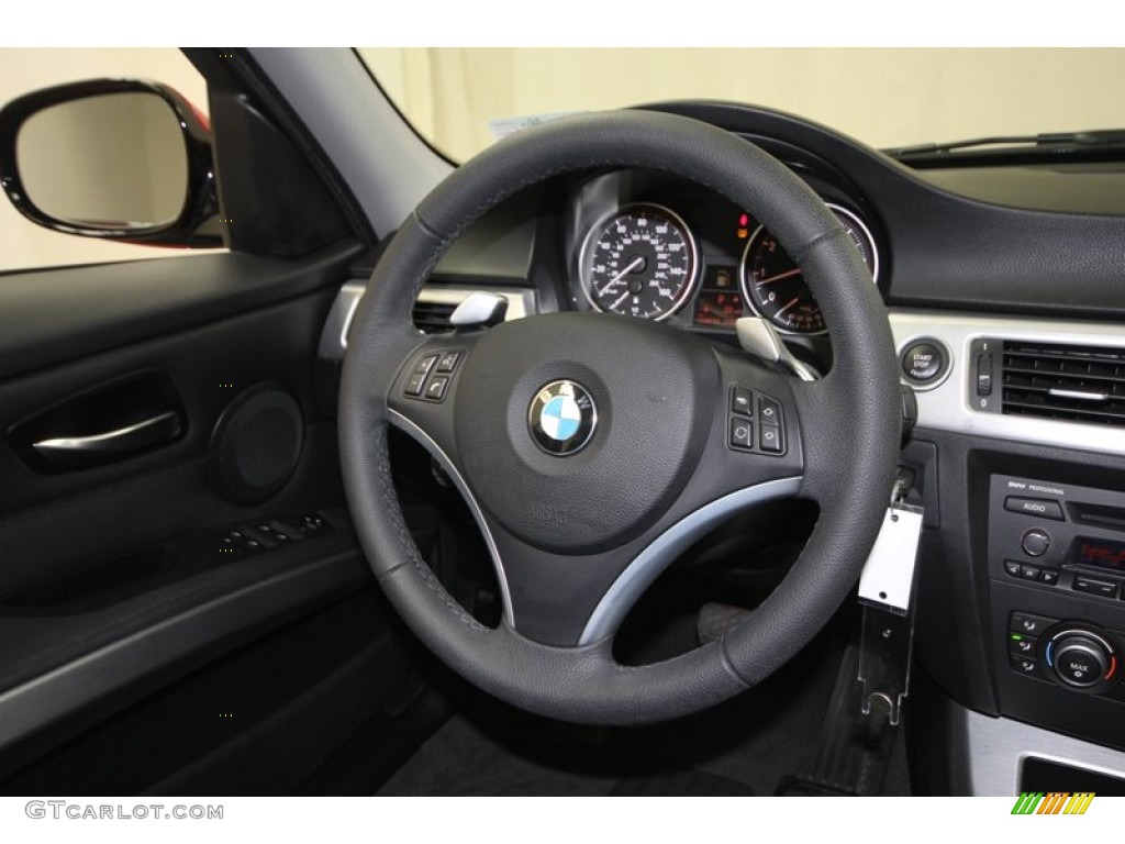 2010 3 Series 328i Sedan - Crimson Red / Black photo #27