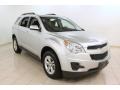 2012 Silver Ice Metallic Chevrolet Equinox LT  photo #1