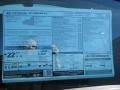 2013 Genesis 3.8 Sedan Window Sticker