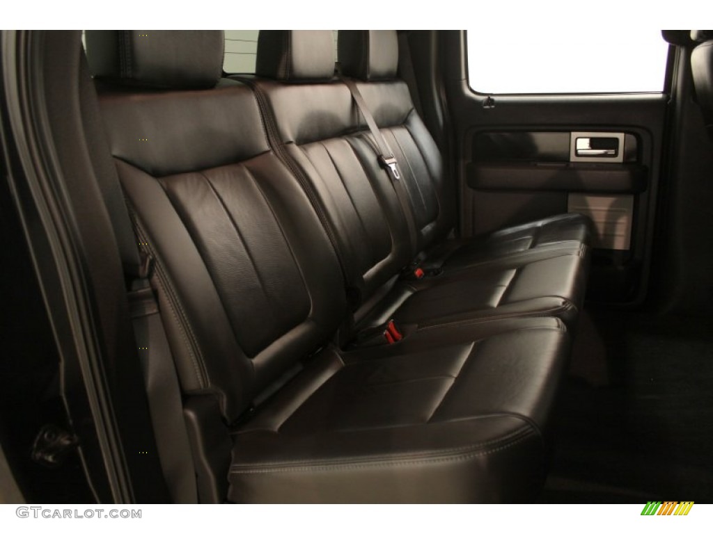 2011 Ford F150 FX4 SuperCrew 4x4 Rear Seat Photo #76046526