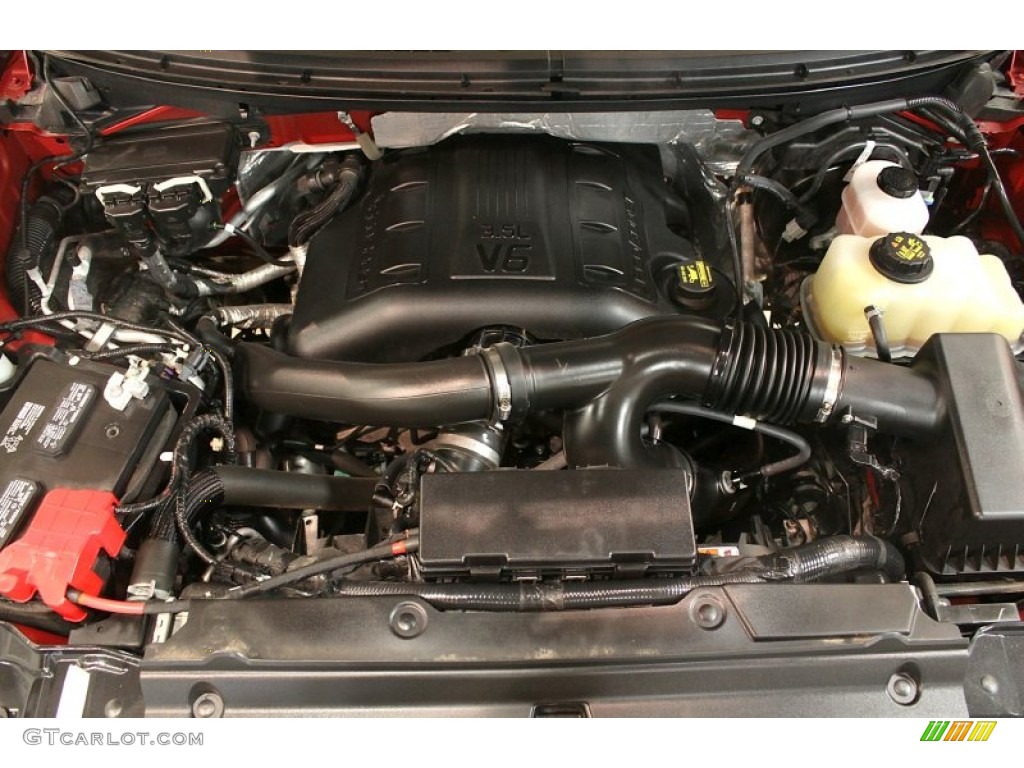 2011 Ford F150 FX4 SuperCrew 4x4 3.5 Liter GTDI EcoBoost Twin-Turbocharged DOHC 24-Valve VVT V6 Engine Photo #76046961