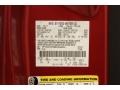  2011 F150 FX4 SuperCrew 4x4 Red Candy Metallic Color Code U6