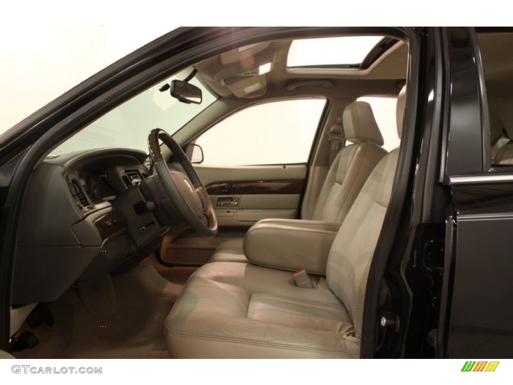 Medium Light Stone Interior 2008 Mercury Grand Marquis LS Photo #76047798