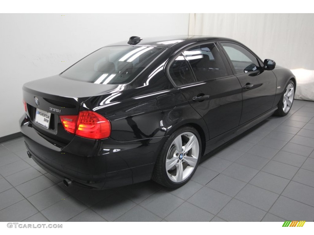 2011 3 Series 335i Sedan - Jet Black / Black photo #11