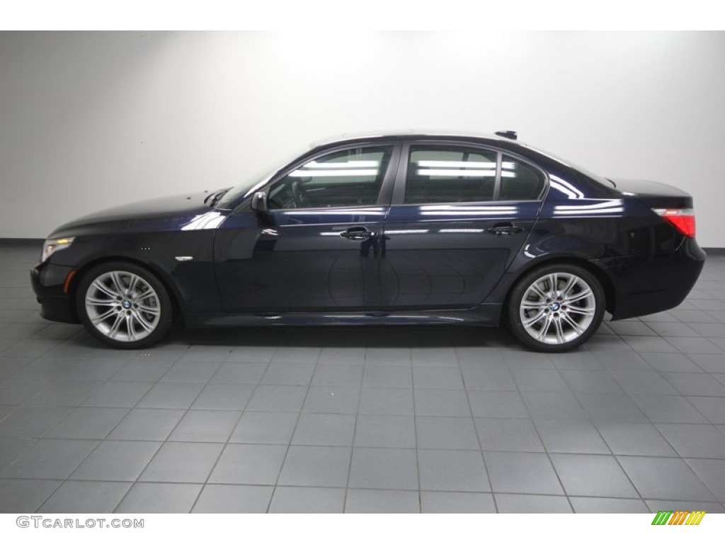 Carbon Black Metallic 2010 BMW 5 Series 535i Sedan Exterior Photo #76051574