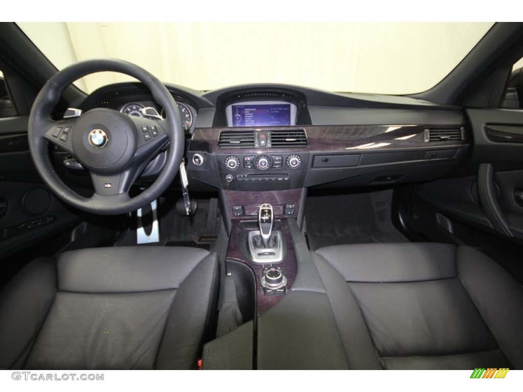 2010 BMW 5 Series 535i Sedan Black Dashboard Photo #76051608
