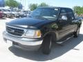 2002 Black Ford F150 XLT SuperCrew  photo #6