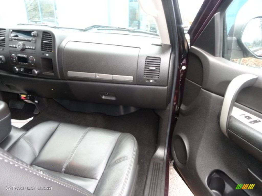 2009 Silverado 1500 LT Extended Cab 4x4 - Dark Cherry Red Metallic / Ebony photo #15