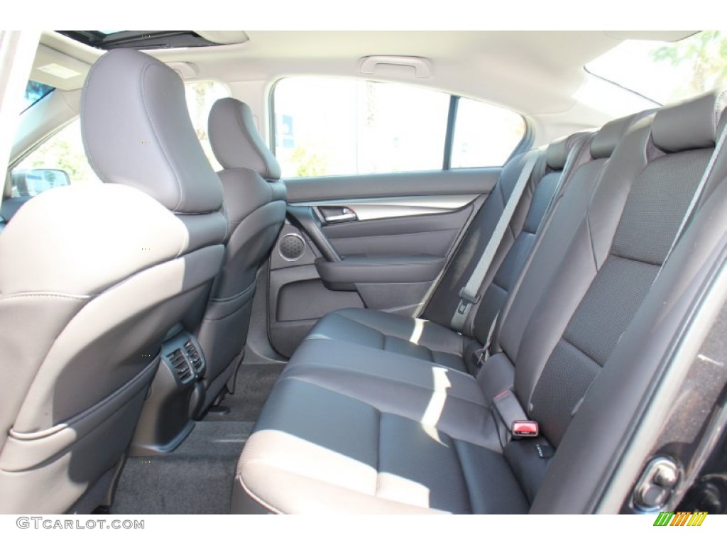 2013 Acura TL SH-AWD Technology Rear Seat Photo #76053840