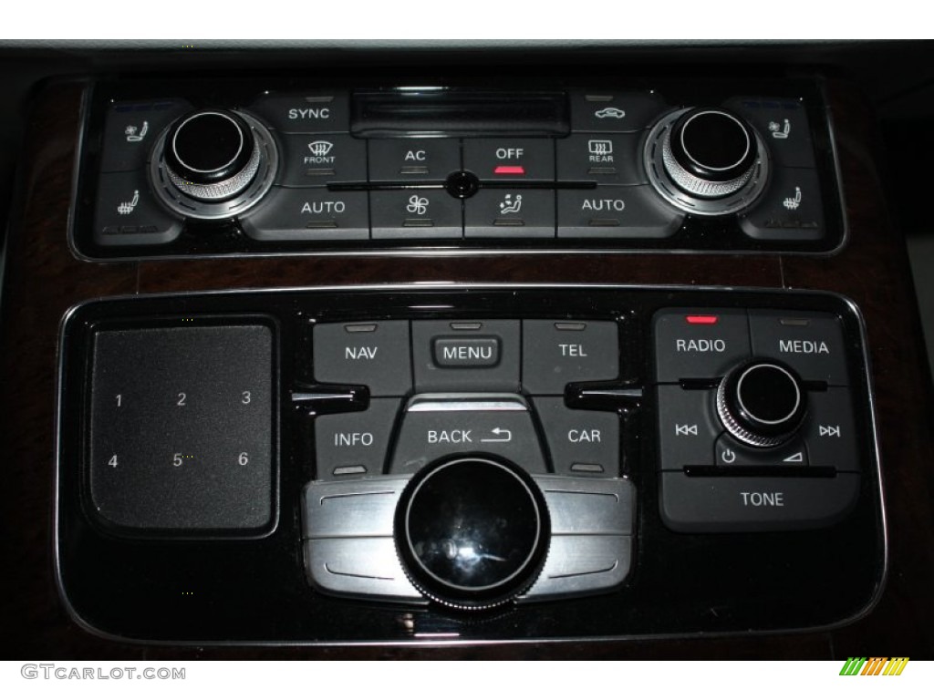 2011 A8 L 4.2 FSI quattro - Quartz Grey Metallic / Titanium Grey photo #21