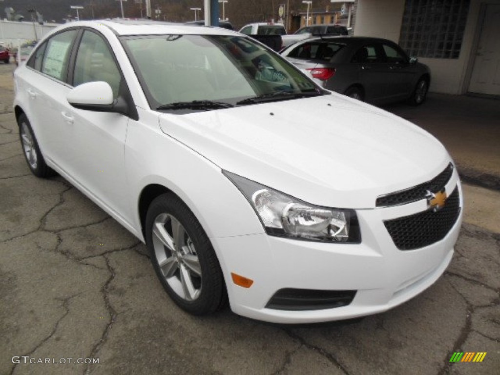 2013 Cruze LT - Summit White / Cocoa/Light Neutral photo #2