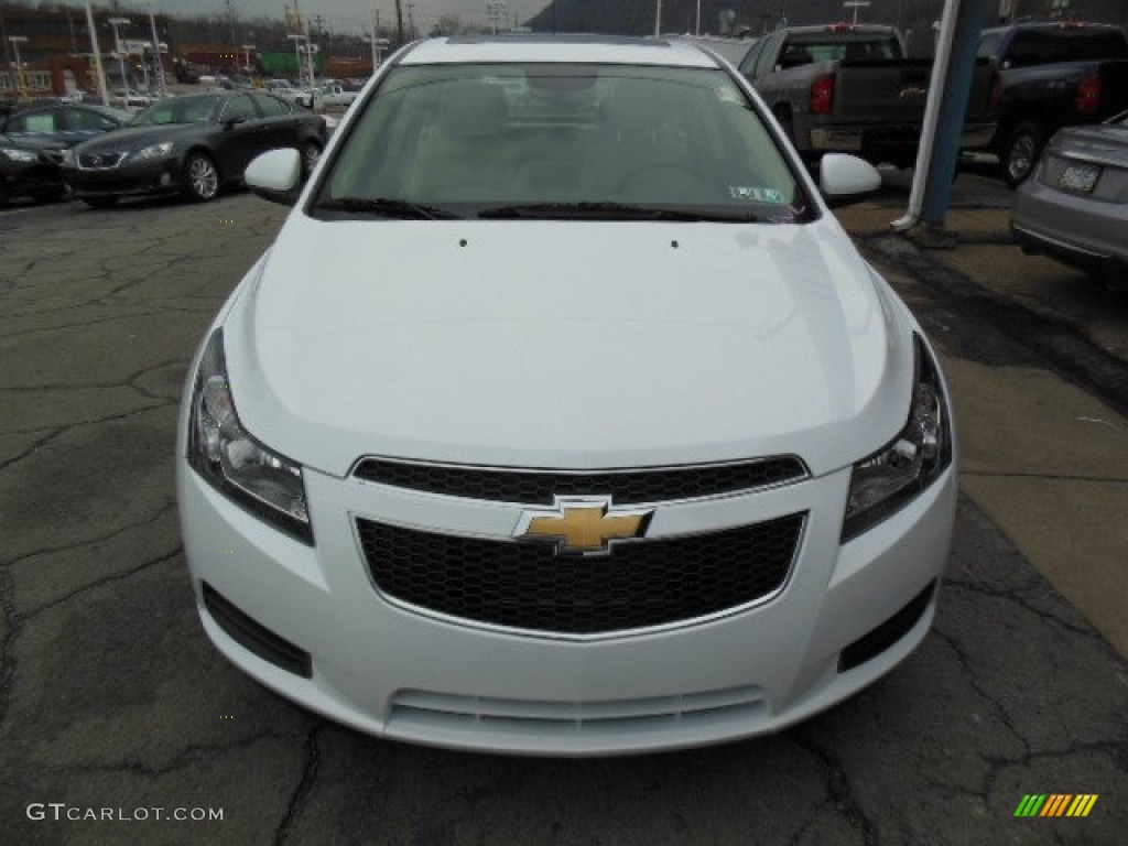 2013 Cruze LT - Summit White / Cocoa/Light Neutral photo #3