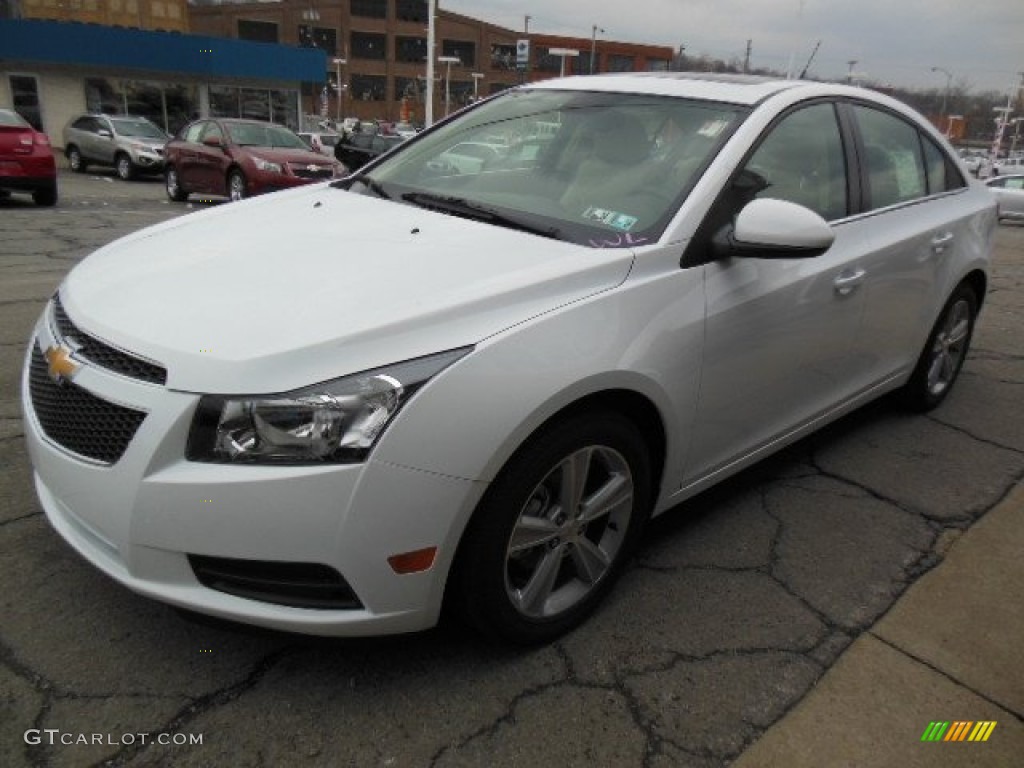 2013 Cruze LT - Summit White / Cocoa/Light Neutral photo #4