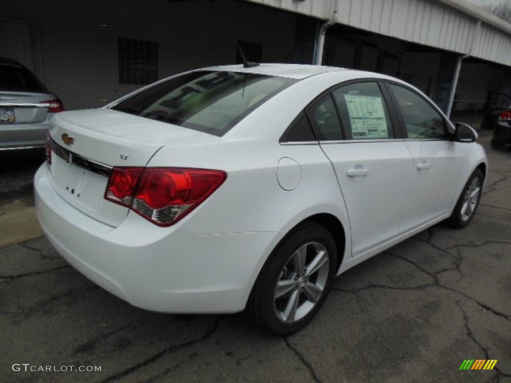 2013 Cruze LT - Summit White / Cocoa/Light Neutral photo #8