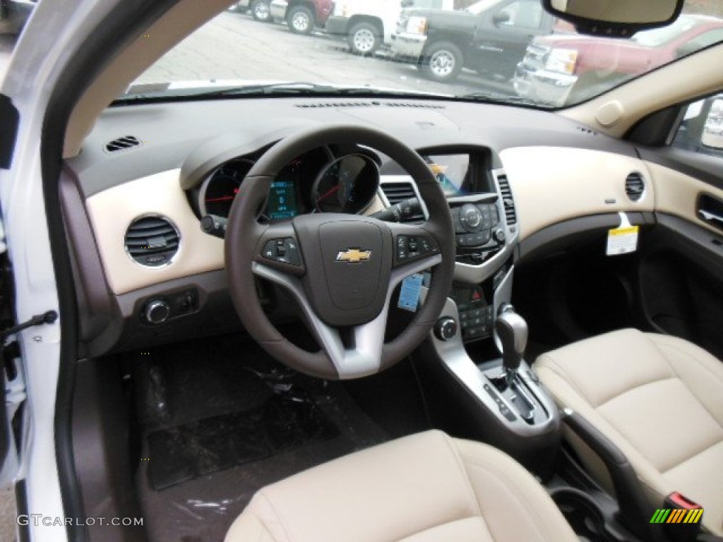 2013 Cruze LT - Summit White / Cocoa/Light Neutral photo #10