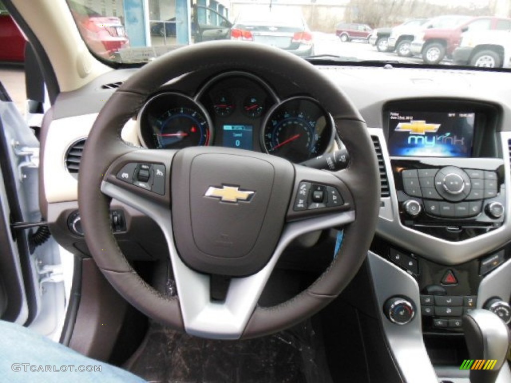 2013 Cruze LT - Summit White / Cocoa/Light Neutral photo #19