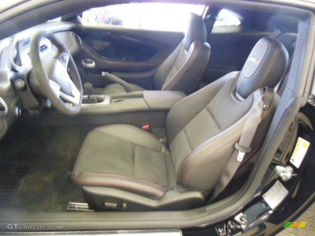 Black Interior 2013 Chevrolet Camaro ZL1 Photo #76056018