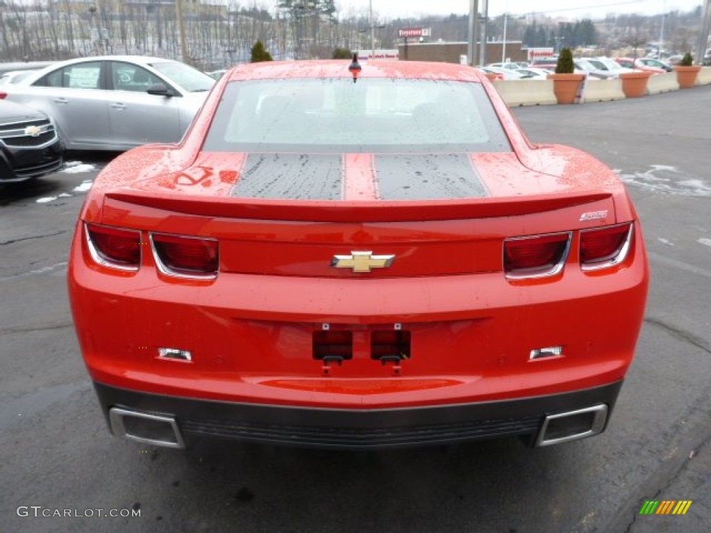2011 Camaro SS/RS Coupe - Victory Red / Beige photo #4
