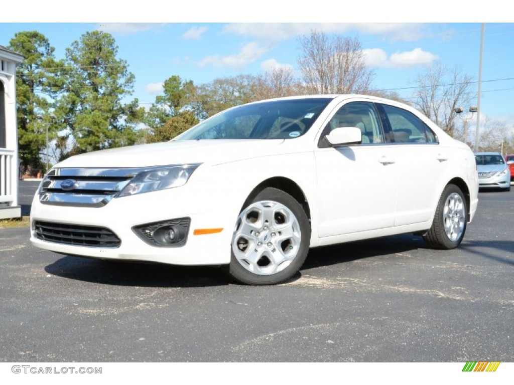 White Suede 2010 Ford Fusion SE Exterior Photo #76056213