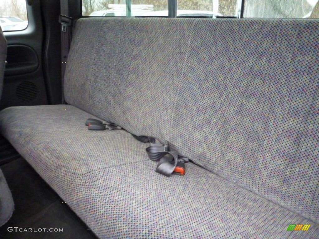 2000 Dodge Ram 1500 SLT Extended Cab 4x4 Rear Seat Photo #76057923