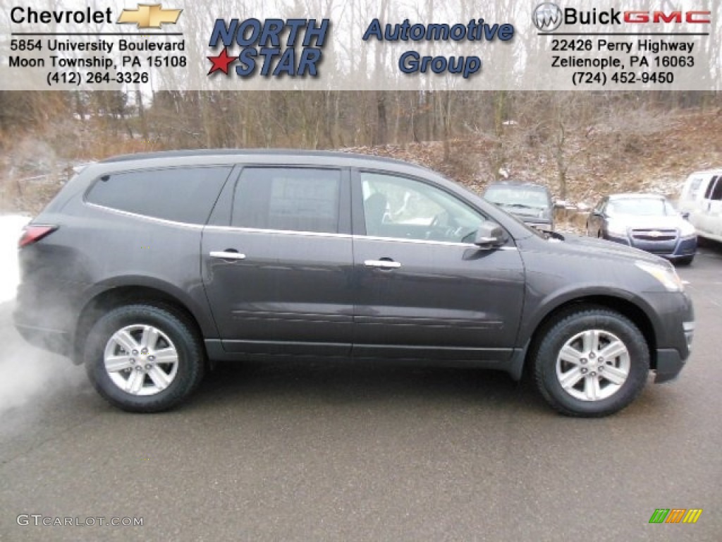 2013 Traverse LT - Tungsten Metallic / Ebony photo #1