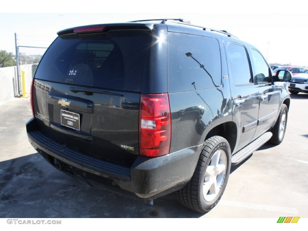 2008 Tahoe LTZ 4x4 - Black / Light Cashmere/Ebony photo #7