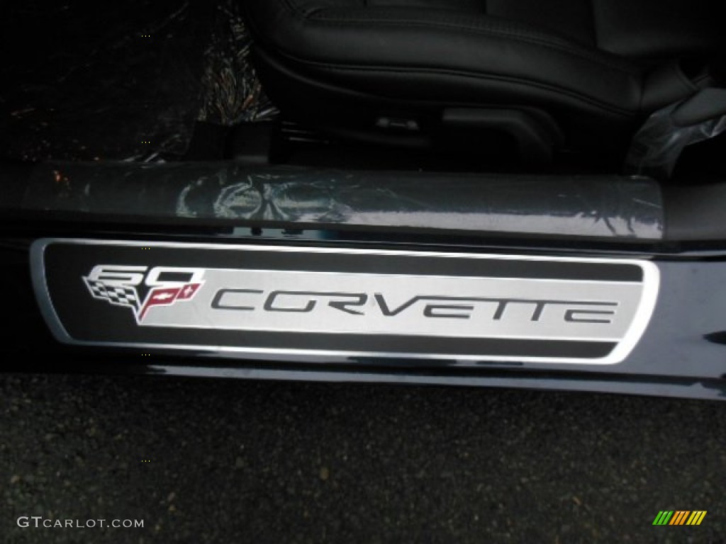 2013 Corvette Coupe - Night Race Blue Metallic / Ebony photo #14