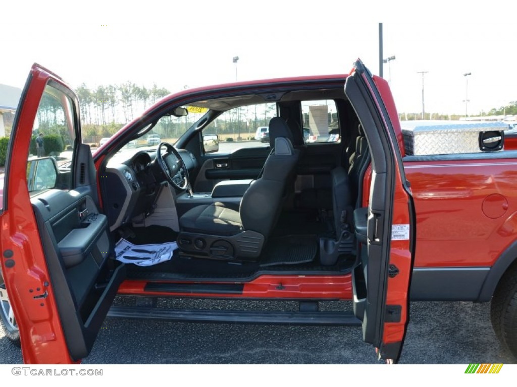 2004 F150 FX4 SuperCab 4x4 - Bright Red / Black photo #11