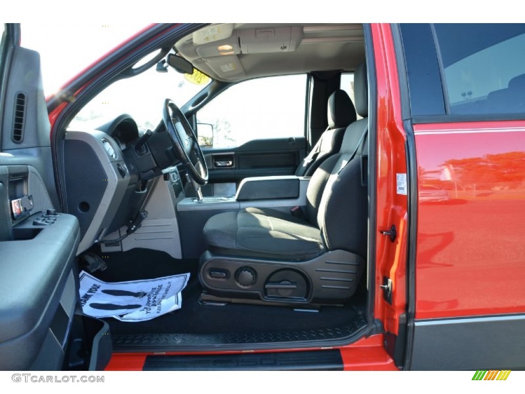 2004 F150 FX4 SuperCab 4x4 - Bright Red / Black photo #16