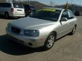 2002 Silver Pewter Hyundai Elantra GLS Sedan  photo #3