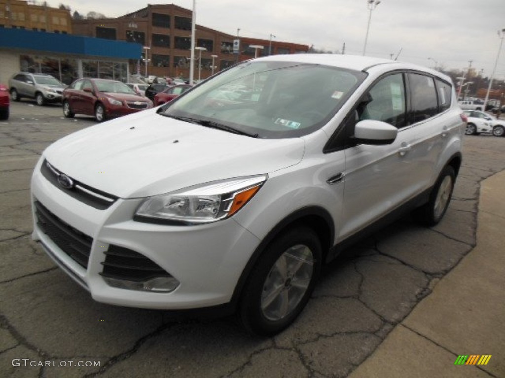 2013 Escape SE 1.6L EcoBoost - Oxford White / Charcoal Black photo #4